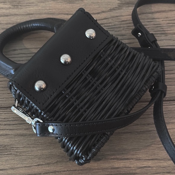 Wicker Wings Micro Babing Crossbody Handbag NWT - Picture 7 of 16